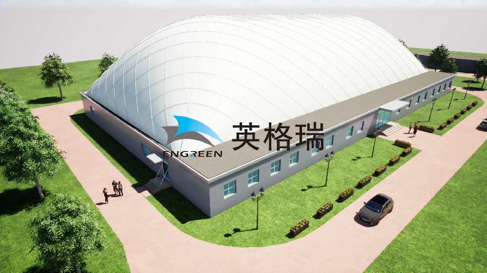 氣膜建筑膜面意外破損漏氣怎么辦？