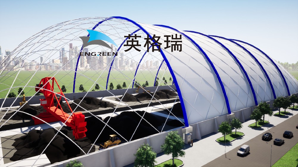 氣膜煤棚的消防系統(tǒng)，對館內(nèi)安全的保障