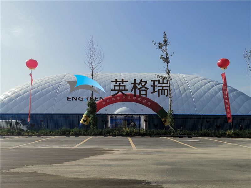 充氣吹起來的氣膜館，耗電量是不是很大呢？
